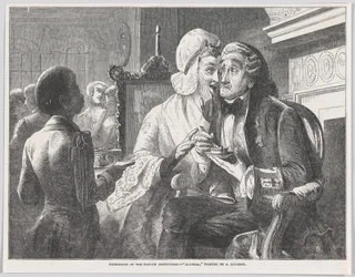Scandal, from Illustrated London News, February 15, 1851