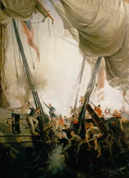 Boarding the Chesapeake