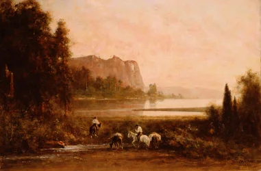 Trappers in Yosemite Mountains