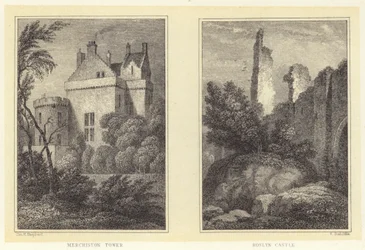 Merchiston Tower; Roslyn Castle