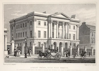 Apsley House, Hyde Park Corner, from 