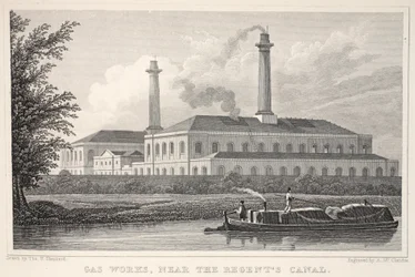 Gas Works, near the Regents Canal, from 