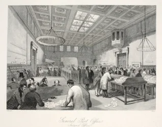 General Post Office, Inland Office, from 