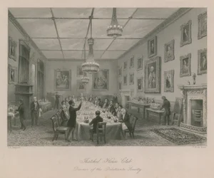 Thatched House Club, dinner of the Dilettante Society