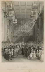 The Guildhall: Installation of the Lord Mayor on the 8th of November