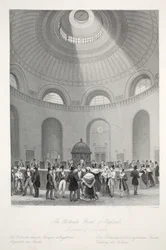 The Rotunda at the Bank of England, from 