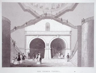 The Thames Tunnel, c.1851-55