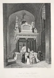 Tomb of Queen Elizabeth I, from 