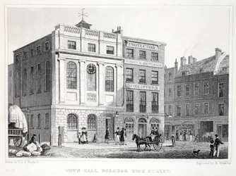 Town Hall, Borough High Street, from 