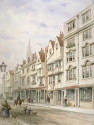 Wych Street, Westminster, London, c. 1850