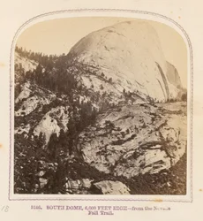 South Dome, 6,000 Feet High - from the Nevada Fall Trail