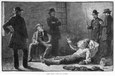 John Brown after his capture, 1859