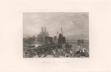 Canal of the Loire and Cher, Near Tours