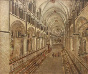 The Quire of Canterbury Cathedral, Looking East