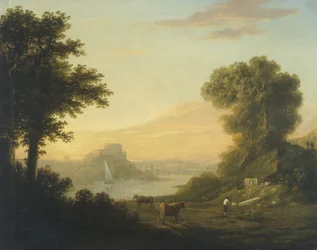 Classical Landscape with a River