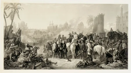 The Relief of Lucknow, and The Triumphant Meeting of Havelock, Outram and Sir Colin Campbell, 1862