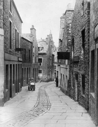 A street in Stromness, Orkney, Scotland