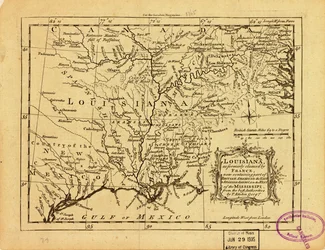 Louisiana, as Formerly Claimed by France, Now Containing Part of British America to the East & Spanish America to the West of the Mississippi