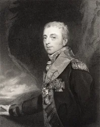 Alan Hyde Gardner, 2nd Baron Gardner, engraved by H. Cook, from 