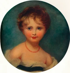 Portrait of Lady Emily Cowper, c1815