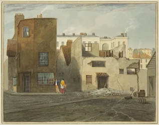 Back of Infirmary, showing Whitson Street