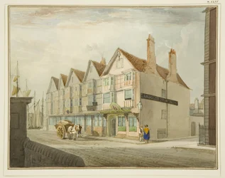 South Side of King Street with Llandoger Trow