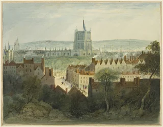 The Cathedral, College Green and College Street