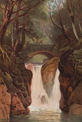 The English Lakes, Rydal Falls