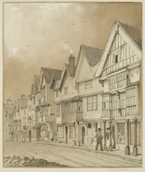 West Side, Temple Street, from White