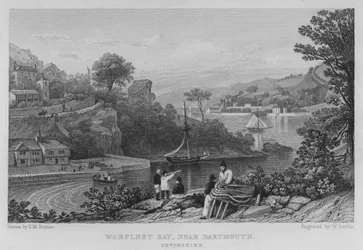 Warfleet Bay, near Dartmouth, Devonshire