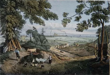 View from the Slopes of Highgate Archway