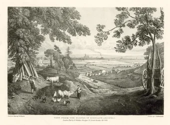 View from the Slopes of Highgate Archway
