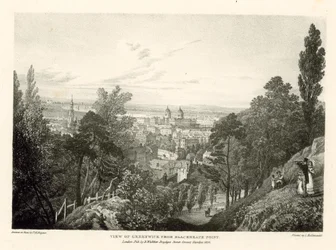 View of Greenwich from Blackheath Point, London