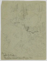 Lower Falls of the South Fork, Gardiner