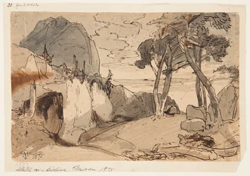 Road in a Mountain Landscape