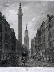 Fish Street Hill, London, 1795