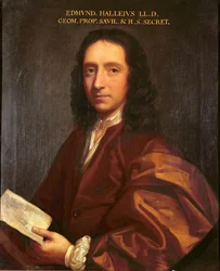 Portrait of Edmond Halley, c.1687