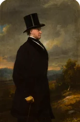 Portrait of John George Weld Forester, 2nd Lord Forester