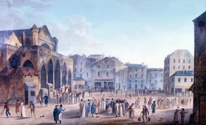 Street Scene at St Germain, Paris