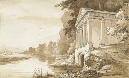Colwich - Temple near Wolseley Bridge