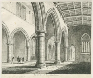 Interior of Penkridge Church