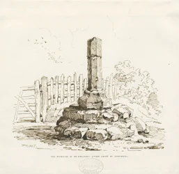 Moreton - Stone Cross Remains at Chatwell