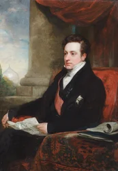Portrait of Percy Clinton Smythe, 6th Viscount Strangford