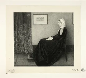 Arrangement in Grey and Black: Portrait of the Artist
