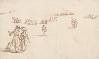 Figures, Horses and Cows