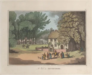 A View in Devonshire, from Sketches from Nature, 1822