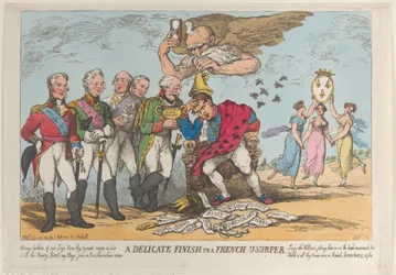 A Delicate Finish to a French Usurper, April 20, 1814