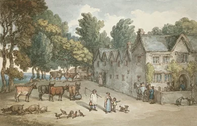 A Farmhouse at Hengar, Cornwall