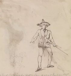 A French Nobleman out Shooting