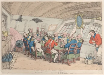 A Snug Cabin, or Port Admiral, June 21, 1808